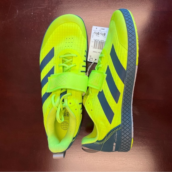 Adidas The Total ZERO DROP Shoes Lucid Lemon Men`s=8.5 Wmn=9.5 HP6861 - Picture 1 of 7